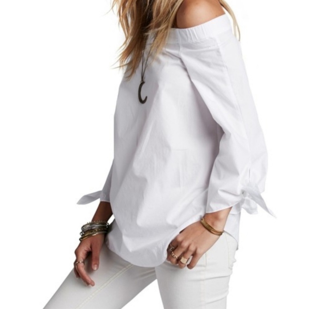 Free People Off the Shoulder Top